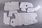 Materiale di isolamento termico in PP + PET